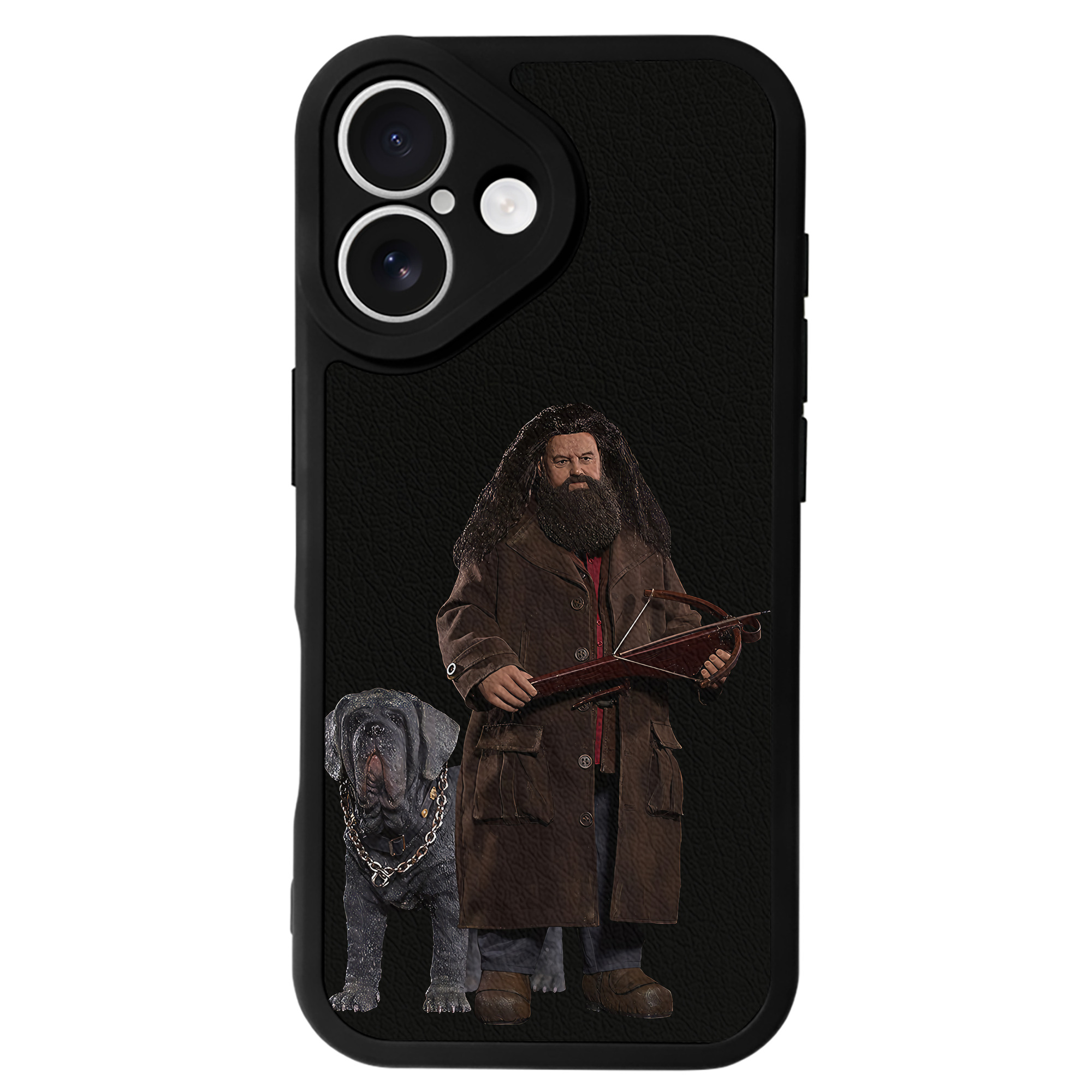 （画像用） Harry Potter ハリー・ポッターシリーズ 【iPhone 16シリーズ対応】シリコンスマホケース（レザー調） 材質：シリコン